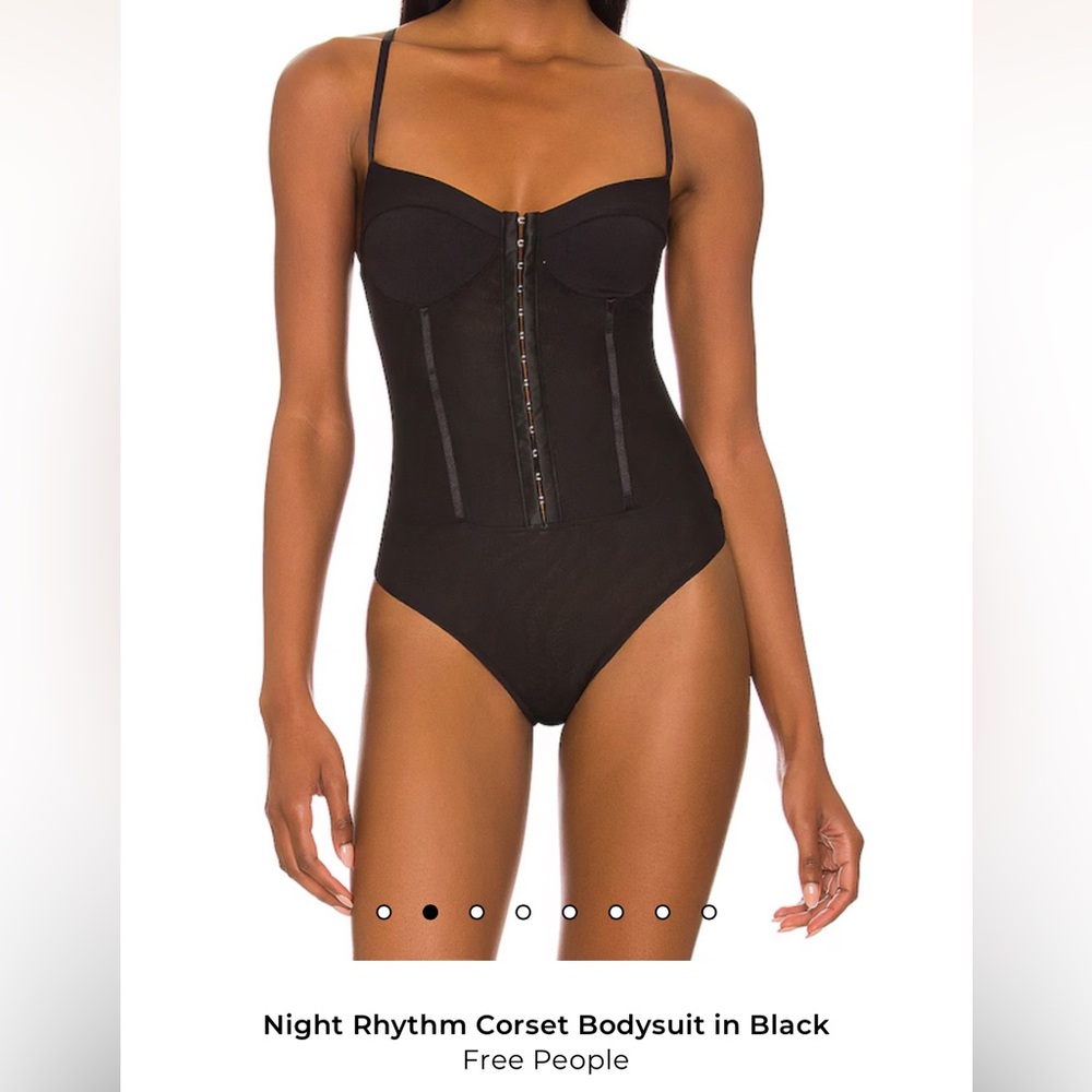 Free People Night Rhythm Bodysuit